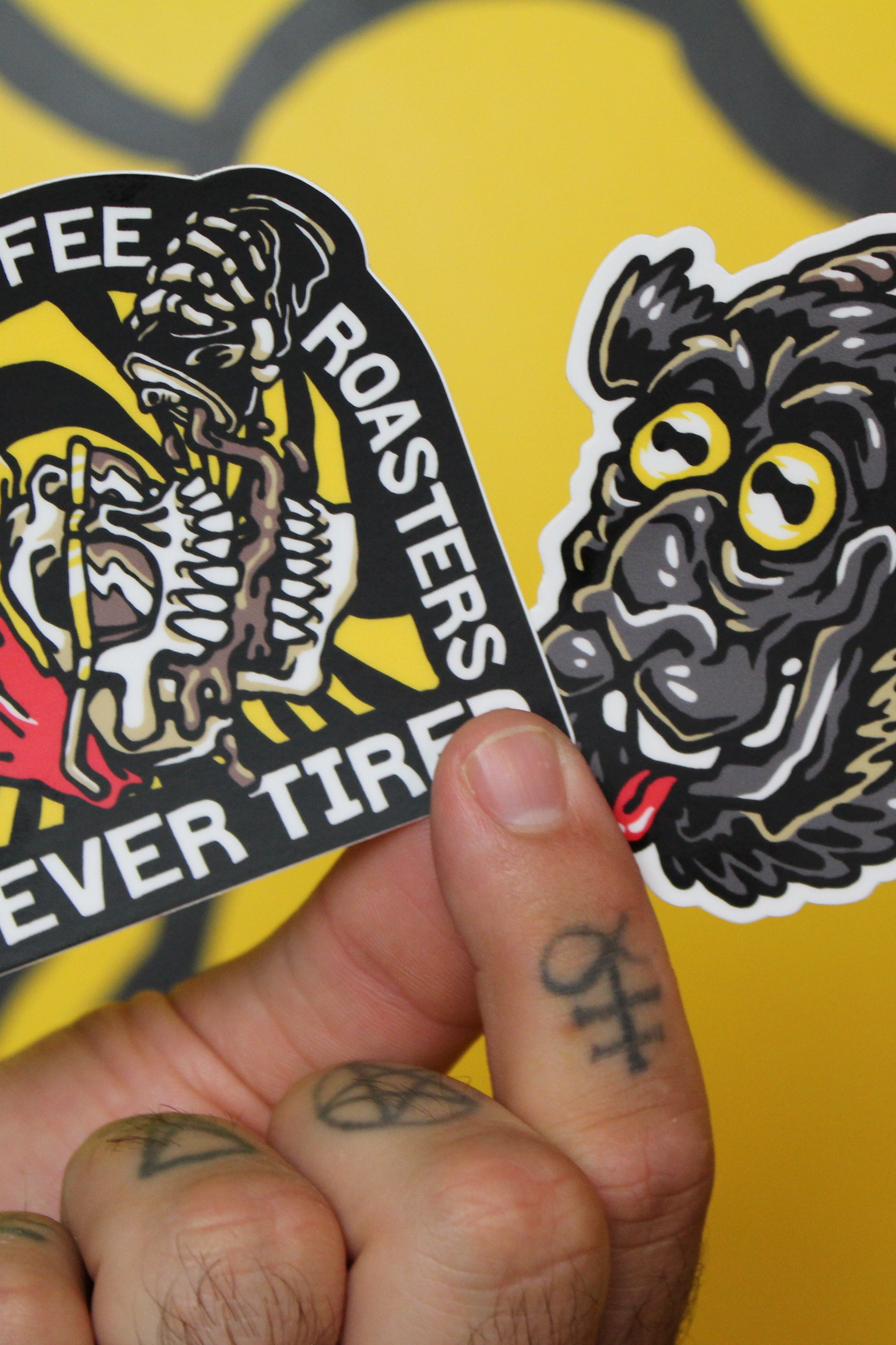BLK SHP STICKER